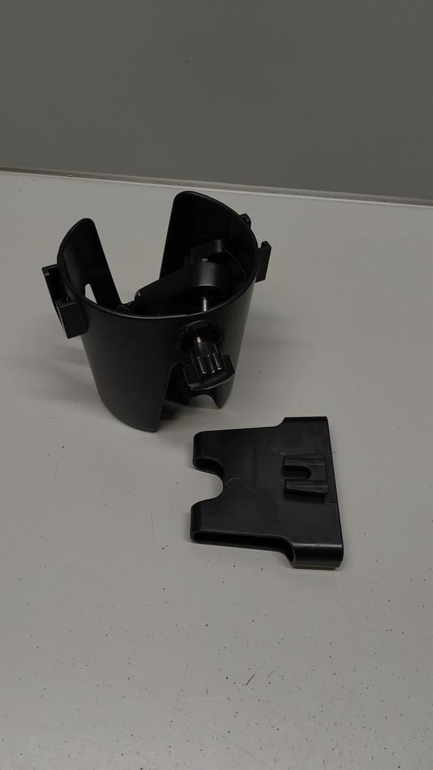 KDD Stroller Cup Holder with Phone Holder, 3in1 Removable Bottle Holder, 360 Degrees Rotation Drink Holder for Wheelchair, Stroller, Bike, Walker, Scooter, Bicycle, Uppababy, Bugaboo, Britax