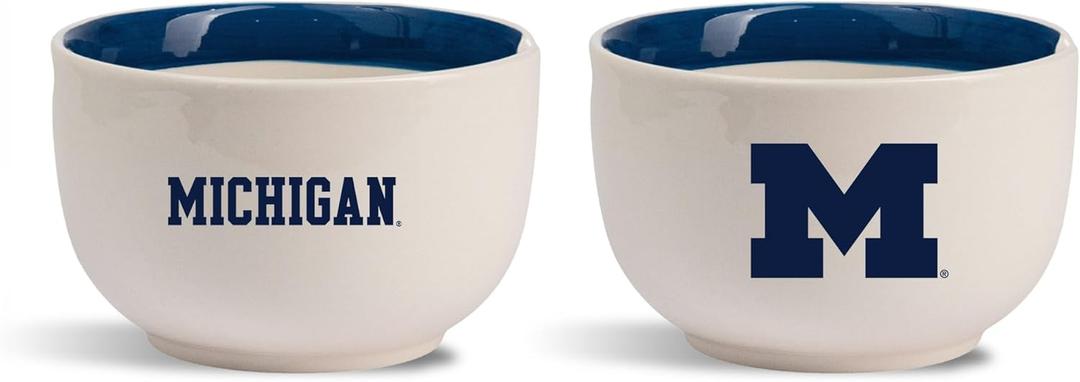 The Memory Company | Licensed NCAA 2-Pack Team Logo Ramen Bowl