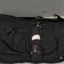 Vorspack Duffle Bag for Travel - 30L Gym Bag for Women Men Personal Item Travel Bag with Shoe Pocket Toiletry Bag Lightweight Carry On Bag for Weekender Overnight Sports - Black