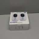 2K Security Camera Indoor-360 Cameras for Home Security and One-Tap Call, Elderly/Cat/Baby/Nanny, Motion Alert, Intelligent Tracking, 2.4GHz WiFi Only, Work with Alexa/Google Home, K7 2Pack