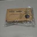 30 Pack Rounded Black Door Hinges Matte 3.5 Inch 5/8" Radius Interior 3 1/2 Inch Flat Iron Bifold Residential Standard Bedroom Interior Exterior and Closets Doors 3 "x 3 " Heavy Duty Hardware