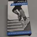 ABIRAM Ankle Brace for Women & Men, Ankle Compression Sleeve, Foot Sleeve with Wrap, Ankle Support, Foot Brace for Sprained Foot & Arch, Plantar Fasciitis Relief Socks, Achilles Tendonitis (XX-Large, Black)