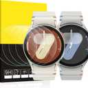 SPGUARD 4 Pack for Samsung Galaxy Watch 7 Screen Protector 40mm Tempered Glass Clear Film Anti Scratch Bubble Free Compatible with Galaxy Watch 7/6/5/4 40mm(NOT for Others Models)