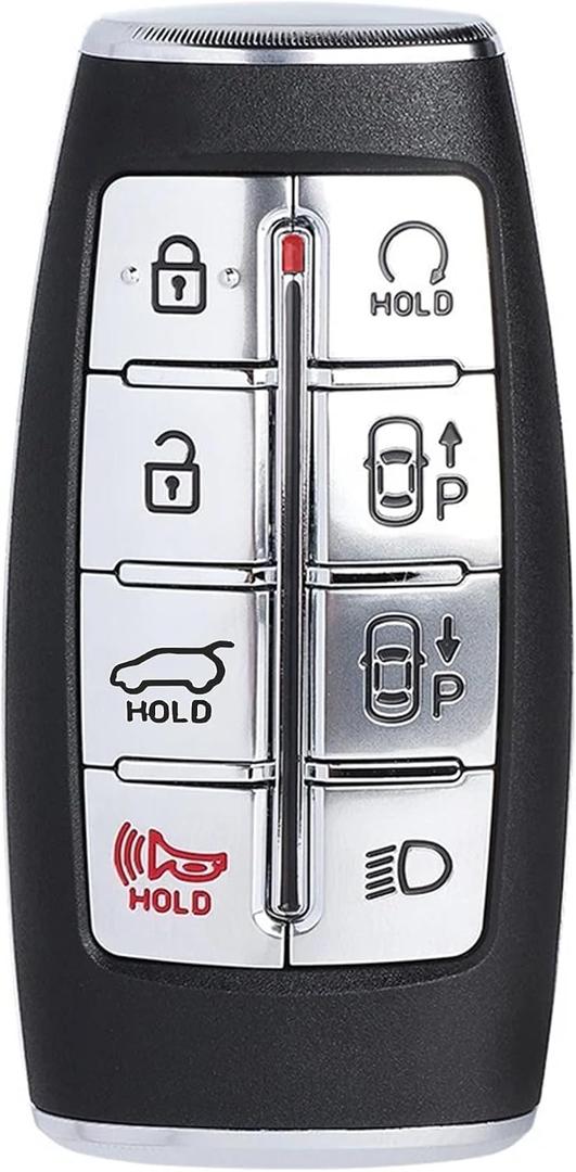Keyless Entry Remote Control Smart Key for Hyundai Genesis GV70 2021 2022 | Alliskeys 8-Buttons Proximity Key Fob Replacement for Hyundai Genesis GV70 2021 2022 TQ8-FOB-4F35 95440-AR010
