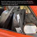 Soft Top Window Storage Bag Fit for Jeep Wrangler Accessories JL JLU JK JKU Sports Sahara Freedom Rubicon 2/4 Door