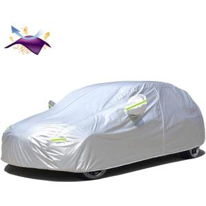 KouKou Oxford Hatchback Car Cover Waterproof All Weather, Fit Toyota Matrix, Honda Fit, VW Golf GTI, Hyundai Veloster, Ford Focus, Mini Cooper, Countryman etc. (178 x 72 x 59 inch)