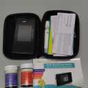 2025 Enhanced 4-in-1 Home Cholesterol & Hemoglobin Testing Kit | Cholesterol meter | Includes Test Strips (10 for Each Health Metric) & 40 Lancets
