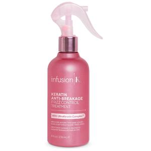 Infusion K Keratin Anti-Breakage Frizz Control Treatment with UltraKeratin Complex - Reduces Air Dry Time & Leaves Hair Silky Smooth | Color Safe | Paraben, Cruelty, & Sulfate Free (8 Fl Oz)