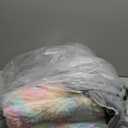 Ophanie Rainbow Rug for Bedroom Girls, Unicorn Colorful Fluffy Soft Cute Fuzzy Area Rugs, Shag Plush Shaggy Bedside Floor 4x6 Furry Carpet for Kids Baby Teen Dorm Nursery Home Decor Aesthetic