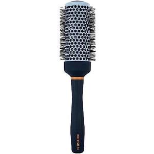 BRITISH M Curling Ceramic Brush Round 43mm – Non-Electric Blowout Brush, Anti-Frizz Styling for a Smooth Salon Look – Ideal for All Hair Types