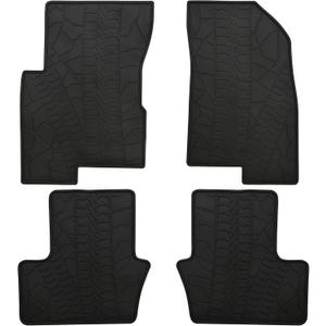 Car Floor Mats Custom Fit Jeep Patriot 2017-2007/Jeep Compass 2007-2016/Dodge Caliber 2007-2012 2008 2009 2010 2011 2012 2013 2014 2015 2016 Odorless All Weather Floor Liners