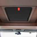 RedCall Rv Skylight Cover Insulator,Rv Vent Covers for Roof,Black Sun Blackout Fabric (16 x 16 inch),Camper Accessories for Inside