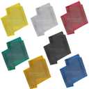 THERABAND Professional Latex Resistance Band Set, Pack of 7, Individual 6 Ft Elastic Band for Upper & Lower Body Exercise, Physical Therapy, Pilates, At-Home Workouts, 6 Foot Band, Levels 1 to 7 (Multi)