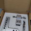 Adjustable Trailer Hitch - 6 Inch Drop Hitch (Fits 2-Inch Receiver), 12,500 LBS GTW Aluminum Tow Hitch, (2" & 2-5/16") Chrome Plated Steel Ball Mount & Anti-Theft Locking Hitch Pins