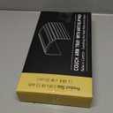 Sofa Arm Tray,Bamboo Folding Couch Arm Tray,Sofa Armrest Trays with Anti-Slip Pad for Drinks,Snacks,Phone,Remote ControlBlack (18.9*13)