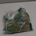 Lelepet Warm Dog Coat Reflective Fleece Vest Waterproof Dog Jacket with Adjustable Buckle Hook & Loop Windproof Cold Weather Coats for Small Medium Large Dogs, Army Green, S