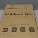 Bed Rails for Elderly Adults Safety - 2026 Upgrade - ASTM Compliant, Adjustable Bed Cane with Non-Slip Ergonomic Handle & Storage Pocket, Bed Railings for Seniors Load 400 LBS, Tool-Free Assembly