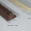 2 x Pretzel Rod Bags 2x10", 100pcs Heat Seal Bags Pretzels Individual Bag, Matte