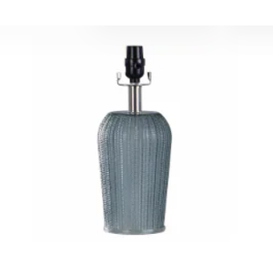 Stylecraft Glass Table Lamp - Blue