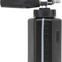Pressure Washer Foam Cannon 1L Large Capacity Stainless Steel ABS Car Wash Foam Sprayer