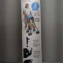 Ingenuity 3D Mini Convenience Stroller – Lightweight Stroller with Compact Fold, Multi-Position Recline, Canopy with Pop Out Sun Visor – Umbrella Stroller for Travel & More, Blue/Black