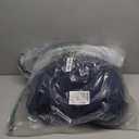 Bedsure GentleSoft 100% Cotton Large Throw Blanket for Couch 50x70 inches - Breathable and Lightweight, Soft Cozy Herringbone Woven Cotton Throw for Summer, Navy Blue Office Chair Blanket