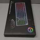 Gaming Keyboard and Mouse Combo - RGB Backlit 14 Lighting Effects, USB Wired Computer Keyboard, 26-Key Anti-Ghosting, Volume Wheel, Quiet Typing, Adjustable DPI Mouse for Gaming & Work, Trueque (Classic Black)