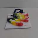 Premium Tote Bag - Fruit Kebabs Dipped Design with Reinforced Stitching 13"x"13