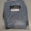 Liloak Womens Pack of Washed Denim Jean Shorts Mid Rise Casual Ripped Frayed Hem Summer Hot Shorts Pack (Blue, XL)