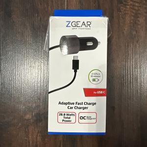 ZGear 2.4AMP Car Charger Type-C