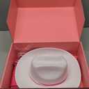 Cubacubo Cowgirl Costume Girls Kids Disco Western Rodeo Dress Up Outfits for Halloween Birthday Cosplay Party 140(7-8 Years), Hot Pink