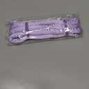Lanzhire Heatless Curling Headband for Overnight Long and Short Hair Curls (Purple)