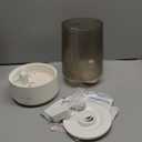 Homvana Humidifiers for Bedroom Home, 3.6 L Cool Mist Top-Fill 34H Super Long Time, Quiet 23dB, Baby Humidifier, Oil Diffuser for Large Room, Plants, Nursery, Office BPA FREE, 7 Color Light Ultrasonic