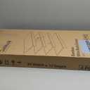 Gashell Wire Shelf Covers, Bamboo Wire Rack Covers for Pantry, Closet (4pcs, 34" W x 12" D)
