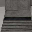 KDD Tablet Pillow Holder, Foldable iPad Stand for Lap, Bed and Desk -Tablet Soft Pad Dock with Pocket & Stylus Mount Compatible with iPad Pro 12.9, 10.5, 9.7 Air Mini 6 5 4 3, Galaxy Tab, E-Reader