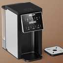 AIRMSEN Grind & Brew Coffee Maker with Built-in Grinder - Single-Serve Machine Compatible with K-Cup Pods & Ground Coffee, 1000W Fast 6-14oz Brew, Descaling Alert, Touchscreen & 50oz Removable Tank
