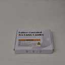 Homemory 24-Pack Halloween Black Dripping Flameless Tea Lights, Battery Operated Flickering LED Candles, Safe for Pumpkins, Party & Holiday Decor, 1.58" D x 1.2" H, Warm White Glow