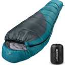 Bessport Mummy Sleeping Bag | 15-45 Extreme 3-4 Season Sleeping Bag for Adults Cold Weather Warm and Washable, for Hiking Traveling & Outdoor Activities