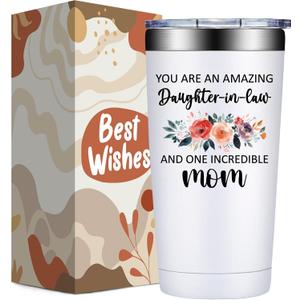 Grifarny Daughter in Law Gifts - Mothers Day, Christmas Gifts for Daughter in Law - You are an Amazing Daughter in Law Tumbler 20 oz