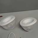 Momcozy M5 Lite Hands-Free Wearable Breast Pump, DoubleFit Flange for Baby-Like Comfort, 3 Modes & 9 Suction Levels, No Flange Insert or Hard Carry Case, 24mm, 2-Pack, Cozy Red