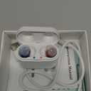 Hearing Aids for Seniors, Hearing Aid Rechargeable with Noise Cancellation Adults, senior Invisible Hearing Amplifier With Portable Charging Case Comfort Design and Nearly Invisible