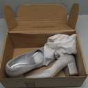 mysoft Women's Pumps Low Chunky Block Heel Round Toe Comfortable Dress Shoes (6.5)