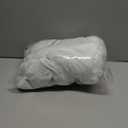 AOGU 48 Inch Faux Fur Christmas Tree Skirt White Shiny Plush Skirt for Merry Christmas Party Christmas Tree Decoration