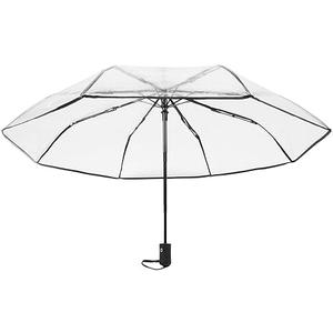 REPEL Automatic Rain Umbrella, Clear Foldable Travel Umbrella Windproof Portable Umbrella for Outdoor Wedding Dating Camping