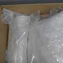 MIULEE Pillow Inserts 18x18 Inch Set of 2, Feather Mix Polycotton with Cotton Fabric Square Decorative Throw Pillows for Couch Bed Sofa