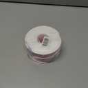 2 x TONIFUL 1 Inch x 50yd Light Pink Satin Ribbon Thin Solid Fabric Ribbon for Gift Wrapping, Floral Bouquets, Bows and Craft Making, Christmas Valentines Birthday Wedding and Party Decoration