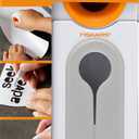 Fiskars 177400-1001 Vinyl Cutting, one Weeding Tool, Orange & White