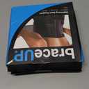 BraceUP Back Support Belt for Men and Women - Breathable Waist Lumbar Lower Back Brace for Sciatica, Herniated Disc, Back Pain Relief, with Dual Adjustable Straps (S/M 28-35 In)