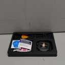 Goton Rugged Case and Band Kit with Screen Protector for Apple Watch 44mm, Compatible with Apple Watch SE 3/SE 2/SE Series 6/5/4, Full Body Shockproof Metal+PC Bumper Cover with Silicone Band, Black