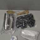 Vesici 50 Sets Baby Shower Favors 1.5 oz Stainless Steel Shot Glasses Cute Bottle Opener Keychains Thank You Tags Bags Thanksgiving/Fall/Gender Reveal Party Return Gift Guest (Black)